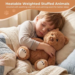 Peluche personnalisée douce pour bébé, figurine pingouin lestée, jouet en polyester lavé, anti-stress, pour dormir en avion - Product Image 5