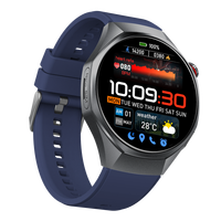 Wettbewerbsfähiger Preis EKG Herzgesundheits-Bewertung Frauengesundheit Temperaturüberwachung SOS 4G-Netzwerk Armband GE400 Smartwatch