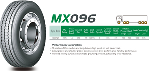 ยาง MARVEMAX TBR รุ่น 1200 24 MX920/ความเร็วสูง/ทุกตำแหน่ง/ถนนสภาพดี/จำหน่ายจำนวนมาก - Product Image 2