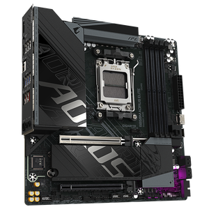 ใหม่ดั้งเดิม <span class=keywords><strong>Gigabyte</strong></span> B850M AORUS Elite AM5 Micro-ATX เมนบอร์ดสำหรับเล่นเกมเดสก์ท็อป DDR5 B850ที่มีพอร์ต SATA - Product Image 3