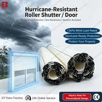 Volets roulants anti-ouragan Bolang en aluminium, télécommandés, électriques, isolés, insonorisants, robustes pour maison