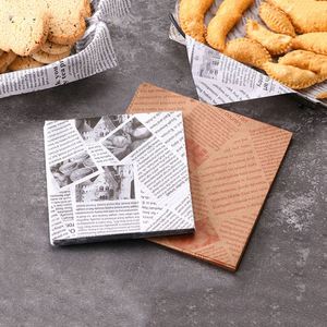 Papier sulfurisé double face enduit de cire, qualité alimentaire, sur mesure, pour emballage de burgers, avec logo personnalisé, idéal pour le pain - Product Image 1
