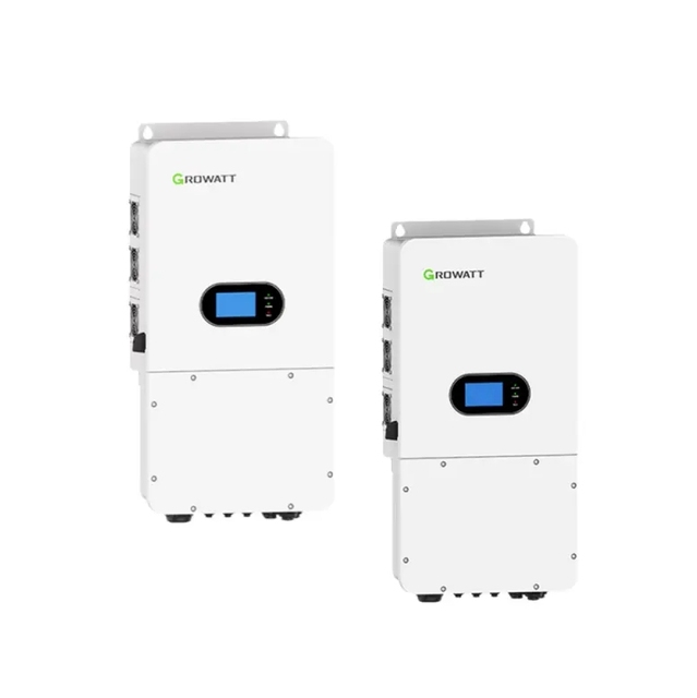 High Efficiency Growatt SPH 10000TL-HU Single Phase Hybrid Solar Inverter Output 220V/230V Low Voltage Solar Power Inverter