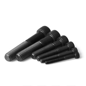 Tornillo de Cabeza Cilíndrica M12 <span class=keywords><strong>DIN</strong></span> <span class=keywords><strong>912</strong></span>, Todos los Grados, 25mm 30mm 40mm, Acero al Carbono, Acero Inoxidable, Recubrimiento de Óxido Negro, Zincado, Alta Resistencia - Product Image 4