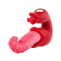 Großhandel Modell B Teleskopischer Silikon-Vibrator mit Stoßfunktion USB-Aufladbar IPX6 Wasserdicht für Frauen OEM-Anpassung