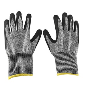 Fabricante de Guantes Resistentes a Cortes A5 en China, Guantes de Seguridad para Trabajo Pesado, Guantes de Nitrilo Anti-cortes - Product Image 2