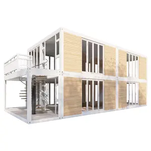 Modern House Kit 2 Story Mini Concrete Complete American California Modular Homes Canada