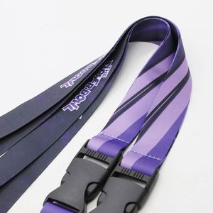 Custom Logo Football Fan Souvenir Keychain <b>Lanyard</b> <b>Polyester</b> Neck Strap Detachable Buckle Sports Event ID Card Holder <b>Lanyard</b> - Product Image 3