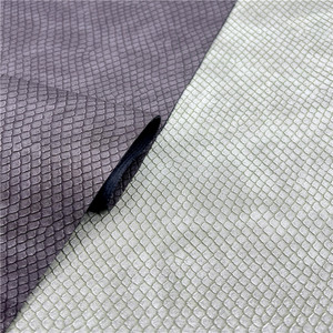 0.9mm d'épaisseur en relief Grain tissu matériel synthétique cuir artificiel PU cuir pour sac chaussure - Product Image 6