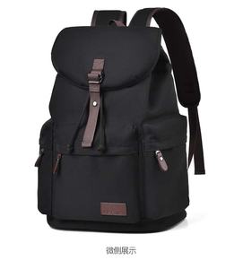 Customized Large Capacity Leisure <b>Backpack</b> for Middle/High School Students Short Distance Travel England Style Oxford Material - Product Image 2