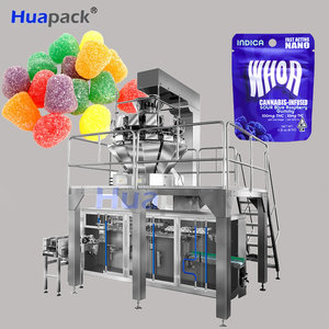 Tự động sô cô la đậu quả bóng miếng doypack ngang điền hạt đứng lên túi trọng lượng điền máy đóng gói - Product Image 1