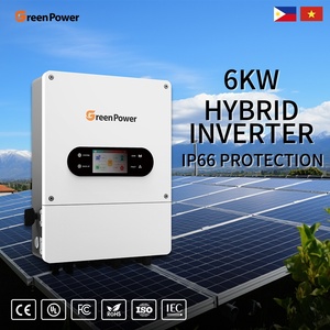 Filipinas Vietnam IP66 GreenPower OEM ODM 6kw Híbrido Monofásico de Onda Sinusoidal Pura para Sistema Solar - Product Image 1