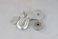 Mini-treuil électrique compact à câble métallique avec tambour en acier et interrupteur de fin de course pour levage léger en atelier, à domicile et sur chantier