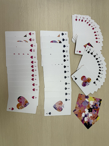 Tùy chỉnh in ấn Casino chơi thẻ tùy chỉnh siêu naipes Poker tác phẩm nghệ thuật chơi thẻ - Product Image 4