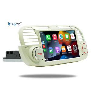 Autoradio BQCC 1Din 7 Pollici Octa-Core Android 13 per Fiat 500 con Supporto Carplay, Android Auto, AHD, WIFI, GPS, BT, USB - Product Image 1