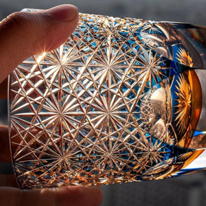 Copa de Whisky de Cristal Azul Margarita de Alta Gama, Copa de Vino de Lujo Ligero de Alto Valor - Product Image 3