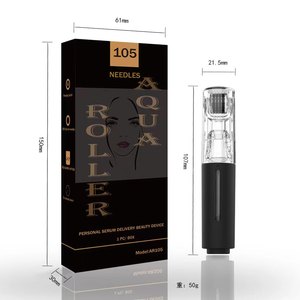 Rodillo <span class=keywords><strong>Damer</strong></span>, microrodillo automático, aplicador de cuero cabelludo, pelo, Barba, crecimiento de cejas, aceite, rodillo de masaje - Product Image 3