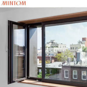 Fenêtres inclinables et tournantes isolées par la chaleur de villa de profil en aluminium standard de l'Australie - Product Image 6