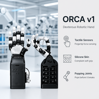 Main robotique IA ORCA V1 : Dispositif de manipulation habile open source pour la recherche et le développement