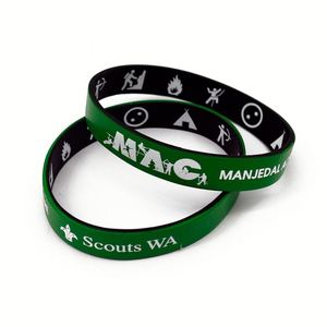 Braccialetto Sportivo Unisex Regolabile Ecologico Promozionale con Logo Personalizzato per Competizioni di Basket - Product Image 3