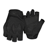 Gants de moto demi-doigts en polyester RS09, modèle fin d'été, résistants aux chutes, respirants, antidérapants, résistants à l'abrasion, pour hommes