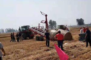 <span class=keywords><strong>Remorque</strong></span> de balle de foin 2 essieux 3 essieux 20 tonnes semi-<span class=keywords><strong>remorque</strong></span> ronde de balle de <span class=keywords><strong>paille</strong></span> - Product Image 3