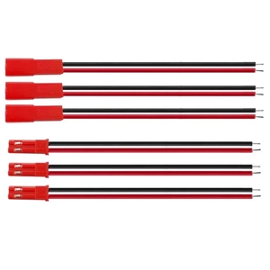 100MM 150MM2ピンJSTプラグコネクタRCおもちゃ用オスメスプラグコネクタケーブルワイヤーバッテリーLEDランプ - Product Image 5