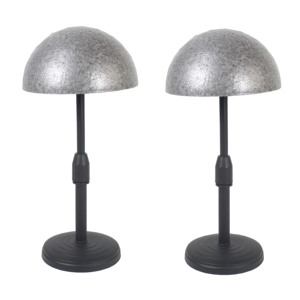 Venta al por mayor de color personalizado 50% Styroform 50% PP cabeza de espuma ajustable para pelucas, sombreros y gafas de exhibición - Product Image 1