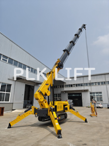 3-<span class=keywords><strong>10</strong></span> طن مصغرة بطارية ديزل رافعة عنكبوتية رافعة بناء مجنزرة للبيع - Product Image 4