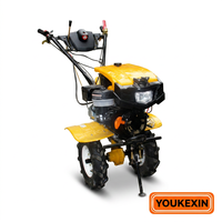 OEM ODM Motocultor Diésel de Accionamiento Directo Pequeño con Motor 173F 178F 186F y Transmisión de Engranajes Completos 6HP 8HP 9HP para Pequeñas Granjas, Directo de Fábrica
