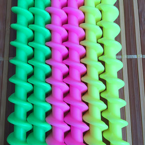 โรลม้วนผมพลาสติก สำหรับจัดแต่งทรงผม ลอนผมแบบเกลียวเวทมนตร์ อุปกรณ์ทำผมสำหรับร้านเสริมสวย 5.0 - Product Image 6