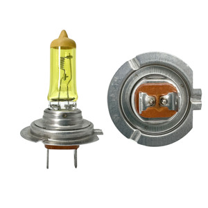 Bombilla halógena para faro de <span class=keywords><strong>coche</strong></span> H7 12V 100W con revestimiento amarillo, la mejor calidad para coches universales. - Product Image 2