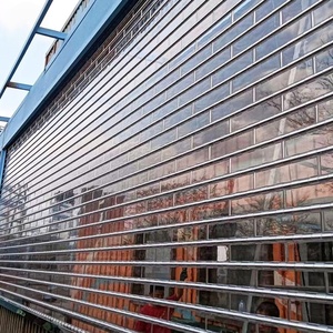 Puerta Enrollable Transparente, Puerta Enrollable de Seguridad <span class=keywords><strong>para</strong></span> Interiores Comerciales, Tiendas, Joyerías, Comercios Minoristas y Bancos - Product Image 1