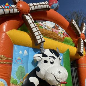 Casa Inflable de PVC con Temática Vaquera, Ecológica y Comercial, Muy Popular, con 3 Años de Garantía, para Fiestas al Aire Libre - Product Image 3