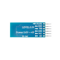 Module sans fil intégré HC-05 leader/suiveur, communication transparente via port série, avec clé de commande claire