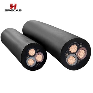 <span class=keywords><strong>Cable</strong></span> de Alimentación Flexible Multifilar H07RN-F para Construcción Industrial, Aislamiento de Cobre EPR, 450/750V, Revestimiento de Cloropreno - Product Image 1