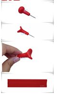 Stylet d'ardoise en plastique Braille Outil d'écriture Braille pour aveugle à usage domestique pour l'écriture des aveugles