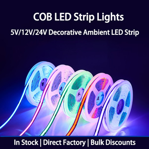 Bande lumineuse LED RGB COB, corps en cuivre, étanche IP66, CRI 90-98, rétroéclairage TV, éclairage DIY pour la maison, contrôle par télécommande/application - Product Image 2