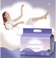 Vente en gros de serviettes hygiéniques jetables Pantalons d'époque pour dame fille culotte de sous-vêtements souples