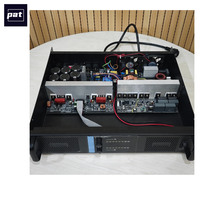 Amplificateur de puissance numérique stéréo haute qualité PAT DE2000 2*2000W 2 canaux 4 Ohm en métal pour caisson de basses
