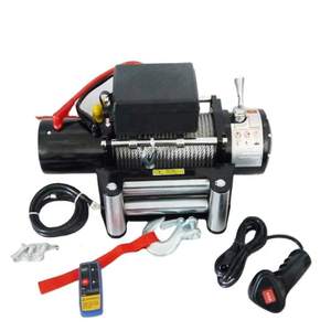 Kerekan listrik 12v 24v kustom dengan kendali jarak jauh nirkabel untuk kendaraan Off-Road dan otomatis ATV SUV perahu Trailer baja - Product Image 2