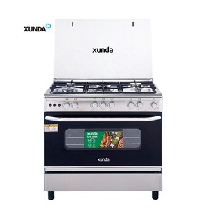 Xunda <span class=keywords><strong>Four</strong></span> à <span class=keywords><strong>gaz</strong></span> multi-usages Combo 5 6 têtes Cuisinière à <span class=keywords><strong>gaz</strong></span> <span class=keywords><strong>Four</strong></span> Ménage Cuisinière autoportante Cocina a Gas Con Horno - Product Image 2