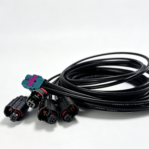 Cablaggio Splitter Personalizzato Rosenberger H-MTD a 4 Cavità Femmina per 4x TE 2292906-1, Cavo Ethernet Automobilistico per Telecamera ADAS - Product Image 4