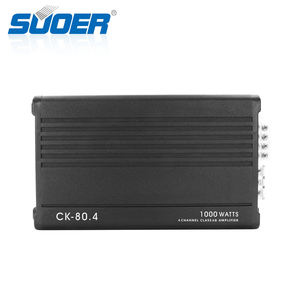 Amplificador de coche <span class=keywords><strong>Suoer</strong></span> de <span class=keywords><strong>1000W</strong></span>, amplificador de Audio de clase AB de 4 canales, 12V con cruces para una mejor calidad de sonido - Product Image 3