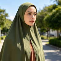 Hijabs en jersey liquide de qualité supérieure, couleur unie, pour femmes, jersey de haute qualité, longueur 180*70cm, broderie personnalisée