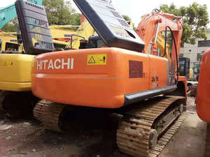 20ton Hitachi ZX200 Excavateur sur chenilles d'occasion Machines de terrassement avec composants de base Moteur Moteur Pompe Engrenage à vendre - Product Image 4