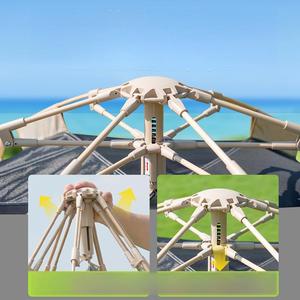 Tenda Modulare Espandibile Mingrui Horizon 2.0 in Alluminio per <span class=keywords><strong>Campeggio</strong></span> Esterno, Quattro Stagioni, Una Camera <span class=keywords><strong>da</strong></span> Letto - Product Image 4