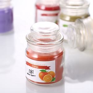 Bougies parfumées Vanille Whisky Wild Bluebell Oud Pamplemousse Patchouli Bacon Tabac Aroma Therapy dans un pot à <span class=keywords><strong>confiture</strong></span> - Product Image 3