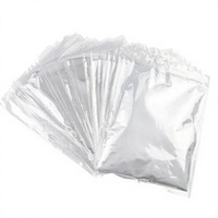 Sac en plastique OPP 0,035*20*27+3cm recyclable avec fermeture autocollante, imprimé en cuivre pour l'emballage de vêtements, un carton