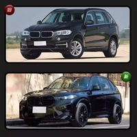 Kit carrosserie pour BMW X5 F15, kit carrosserie complet, conversion en style X5M 23, pare-chocs avant et arrière, pas de dommages nécessaires pour les modèles de 2014 à 2018